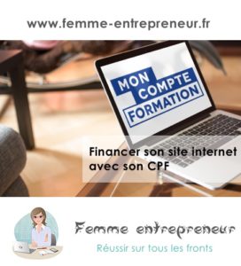 financer son site internet avec son CPF